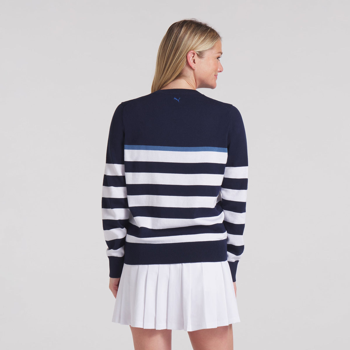 Puma Golf Exclusive - Women's Resort Stripe Golf Sweater