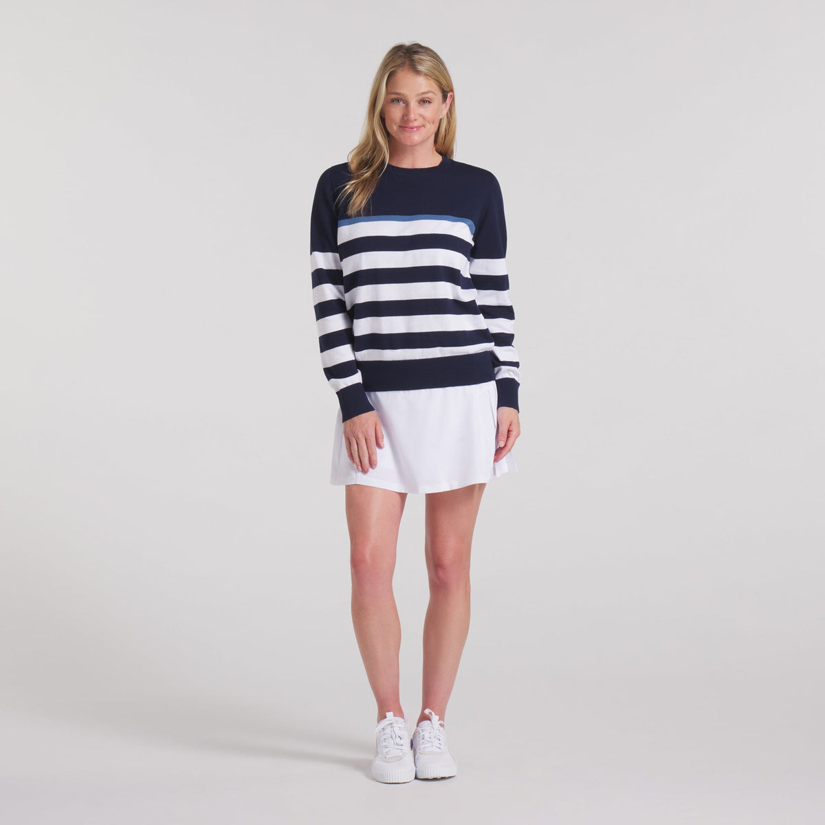Puma Golf Exclusive - Women's Resort Stripe Golf Sweater