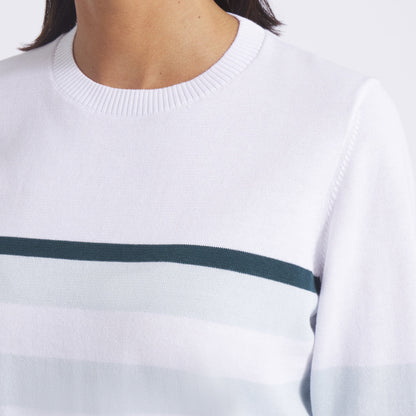 Puma Golf Exclusive - Women's Resort Stripe Golf Sweater
