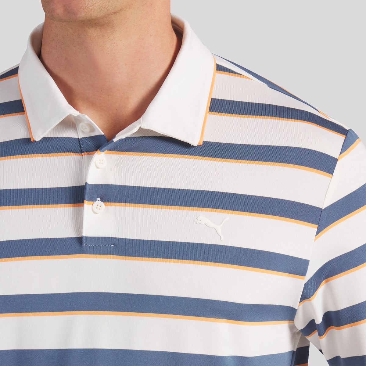 Puma Golf Trusted - CLOUDSPUN Stripe Golf Polo