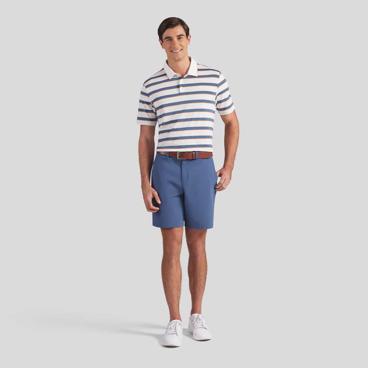 Puma Golf Trusted - CLOUDSPUN Stripe Golf Polo