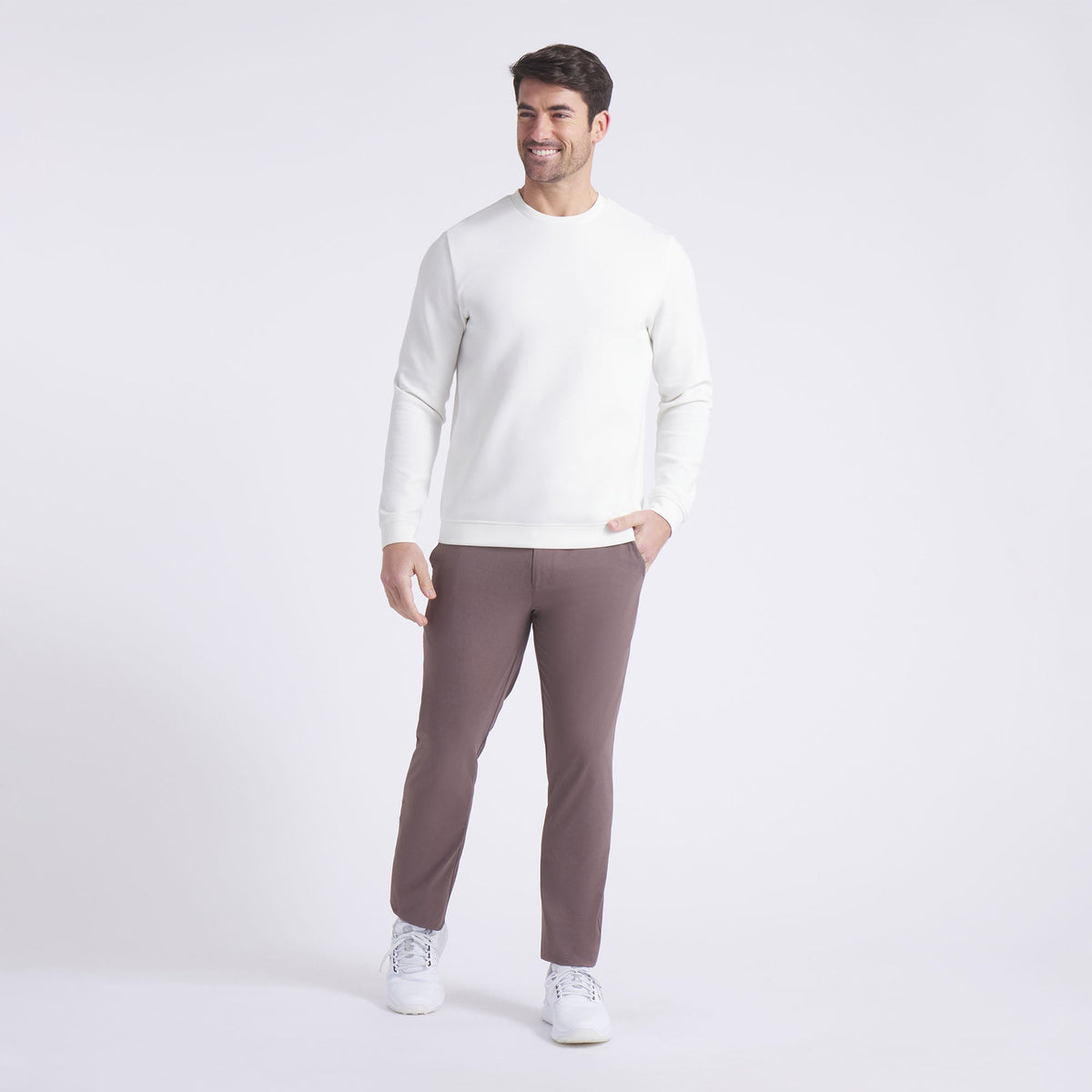 Puma Golf Value - CLOUDSPUN Fleece Crewneck Golf Sweater