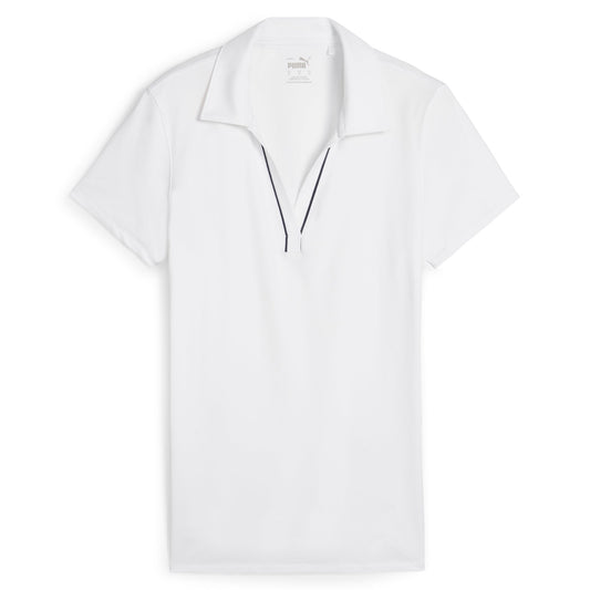 Puma Golf Popular - Women's CLOUDSPUN Piped Golf Polo