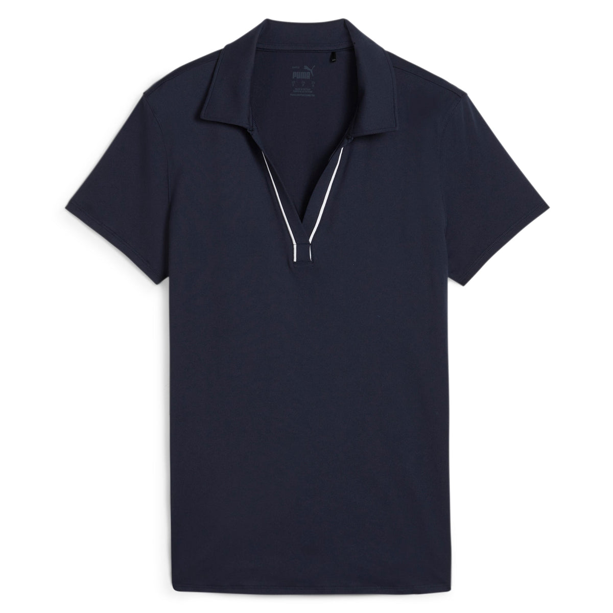 Puma Golf Popular - Women's CLOUDSPUN Piped Golf Polo